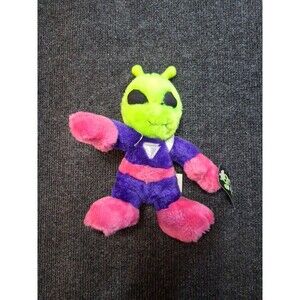 Vintage Nanco Green Alien Martian Plush 9"-OUT OF THIS WORLD!!! With TAG